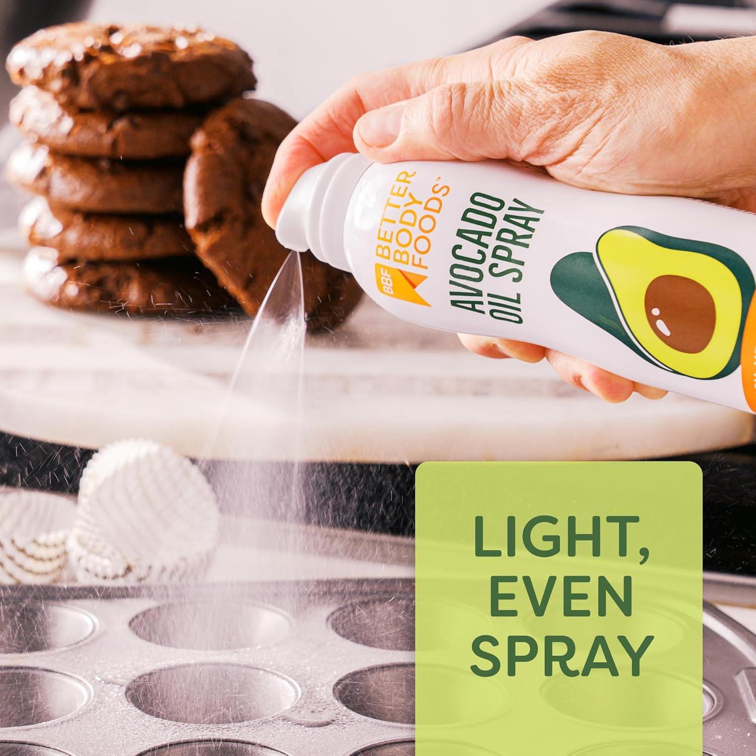 image:imageBetterBody Foods Avocado Oil Spray NonGMO Kosher Keto and Paleo Diet Friendly Frying Baking 5 Fl Oz5 Fl Oz Pack of 1