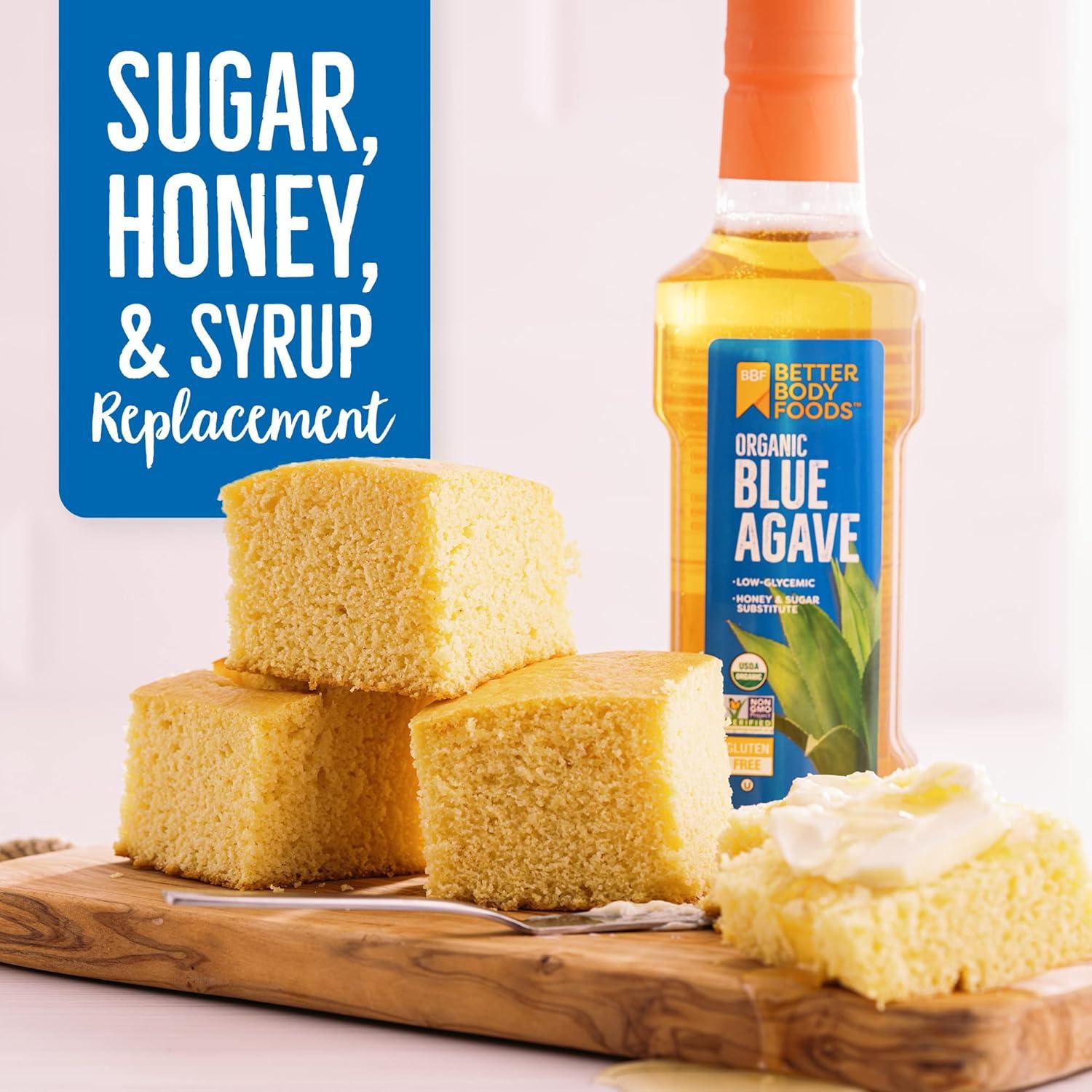 image:imageBetterBody Foods Organic Blue Agave Low Glycemic Sweetener 25 Oz25 Fl Oz Pack of 1