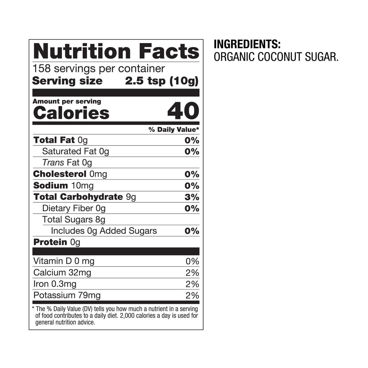 image:imageBetterBody Foods Organic Coconut Sugar GlutenFree NonGMO Low Glycemic Sugar Substitute 15 lbs 24 OunceCoconut Sugar
