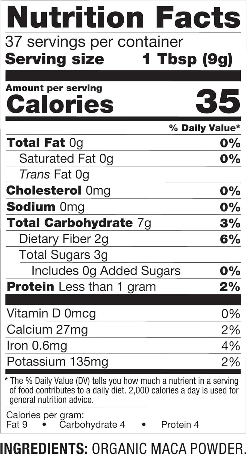 image:imageBetterBody Foods Organic Maca Powder NonGMO amp GlutenFree 12 Ounce12 Ounce Pack of 2