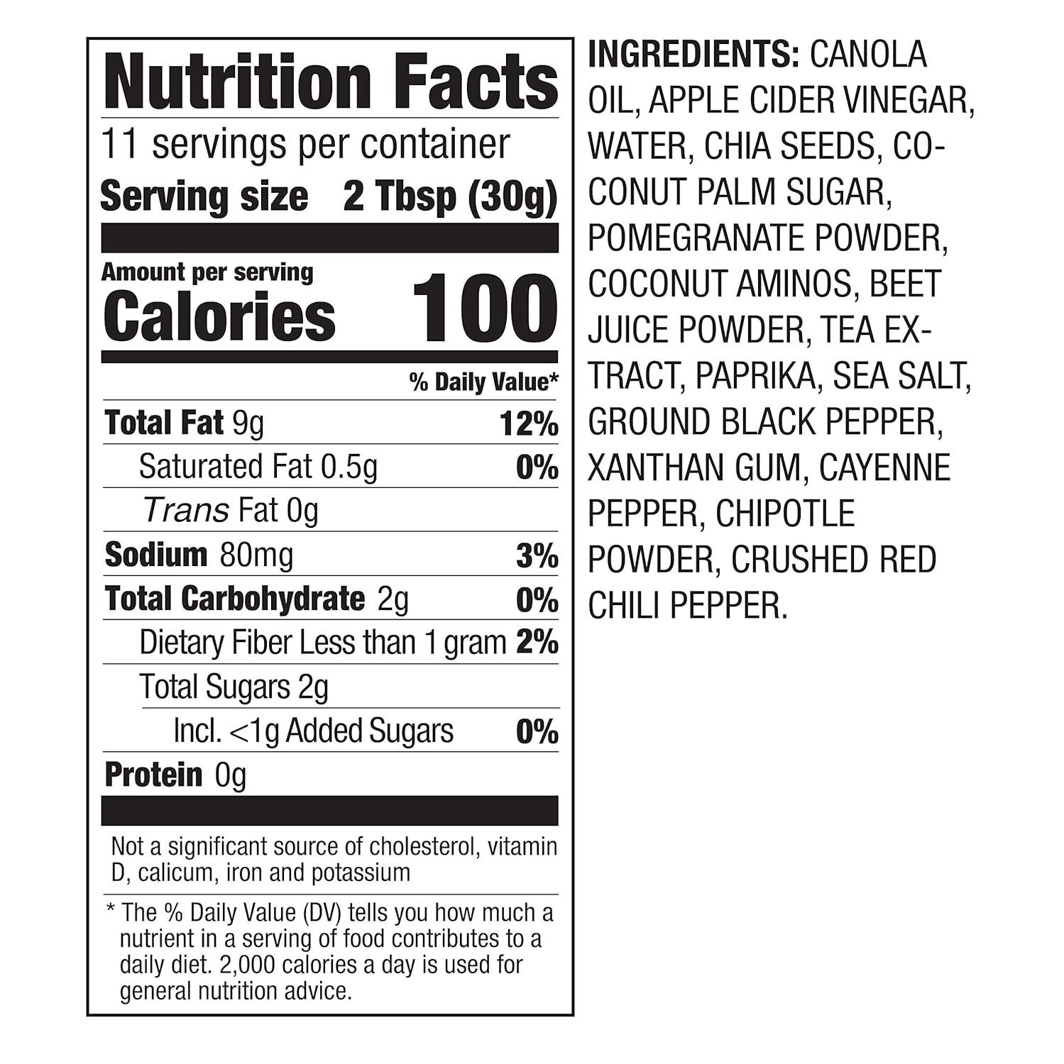 image:imagePlant Junkie Chipotle Ranch Dressing PlantBased Salad Dressing 12 OuncesPomegranate Chili Vinaigrette Dressing