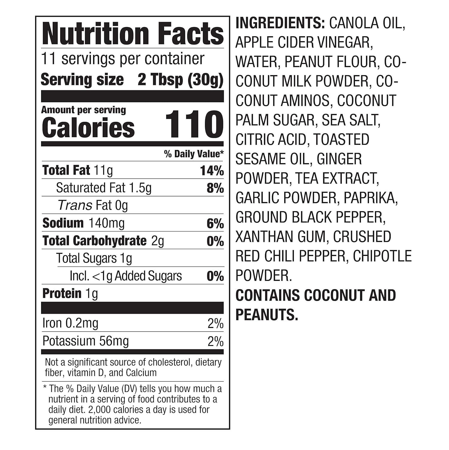 image:imagePlant Junkie Thai Peanut Vinaigrette Dressing 12 Fl Oz