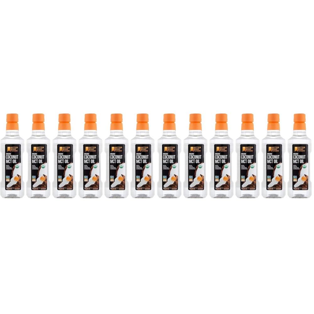 image:imageBetterBody Foods Coconut MCT Oil 6 Count169 Fl Oz Pack of 12