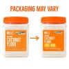 BetterBody Foods Organic Coconut Flour 2.25 Pound Jar, Gluten-Free White Flour Alternative with a Slight Coconut Taste and Aroma, 23% Dietary Fiber per Serving