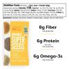 BetterBody Foods Superfood Organic Super Seeds – Blend of Organic Chia Seeds, Milled Flax Seed, Hemp Hearts, Add to Smoothies Shakes & More, 1lb, 16 oz(Super Seeds)