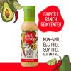 Plant Junkie Chipotle Ranch Dressing, Plant-Based Salad Dressing (12 Ounces)(Chipotle Ranch Dressing)