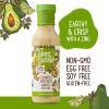 Plant Junkie Chipotle Ranch Dressing, Plant-Based Salad Dressing (12 Ounces)(Cilantro Avocado Ranch Dressing)