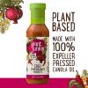 Plant Junkie Chipotle Ranch Dressing, Plant-Based Salad Dressing (12 Ounces)(Pomegranate Chili Vinaigrette Dressing)