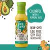 Plant Junkie Chipotle Ranch Dressing, Plant-Based Salad Dressing (12 Ounces)(Turmeric & Black Pepper Ranch Dressing)