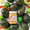 Plant Junkie Creamy Vegan, Plant-Based Avocado Oil Spread (15 Fluid Ounces)(Avocado Oil Spread & Dressing Chipotle Lime)