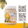 Plant Junkie Creamy Vegan, Plant-Based Avocado Oil Spread (15 Fluid Ounces)(Canola Oil Spread & Dressing Regular)