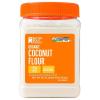 BetterBody Foods Organic Coconut Flour 2.25 Pound Jar, Gluten-Free White Flour Alternative with a Slight Coconut Taste and Aroma, 23% Dietary Fiber per Serving
