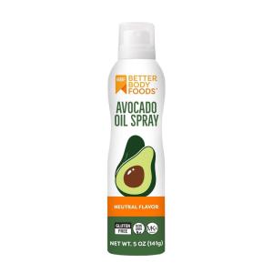 BetterBody Foods Avocado Oil Spray, Non-GMO, Kosher, Keto and Paleo Diet Friendly, Frying, Baking, 5 Fl Oz(5 Fl Oz (Pack of 1))